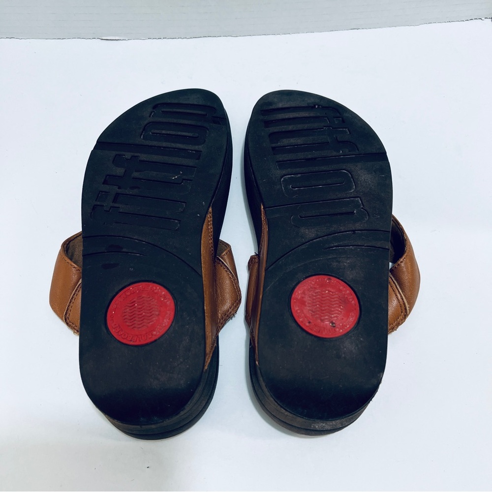 Fitflop Tan and Black Sandals - Picture 4 of 8